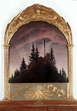 Friedrich, Cross in the Mountains, 1808