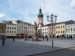 Svobody Square in Místek