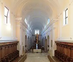 The apse toward the counterfacade