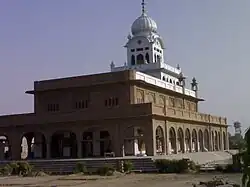 A view of Guruduara Sahib at New Mandi Gharsana