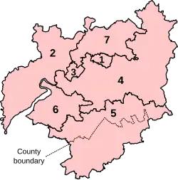 Parliamentary constituencies in Gloucestershire (2024-present