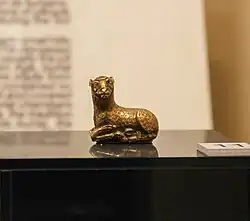 Gold ram-shaped figurine dated to the early 5th century BC