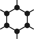The GrapheneOS logo with a hexagonal lattice