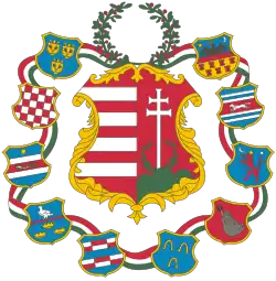 Arms of Hungary, 1849