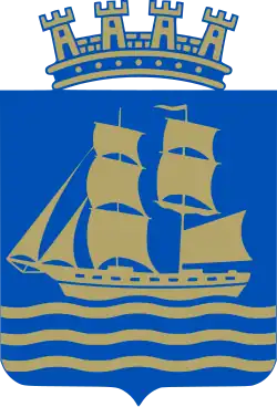 Coat of arms of Grimstad Municipality
