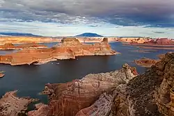 Gunsight Butte seen from Alstrom Point