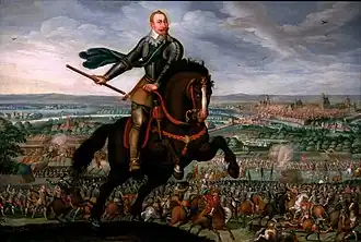 King Gustavus II Adolphus,a great military innovator of the era