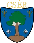 Coat of arms of Csér