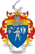 Coat of arms of Gesztely