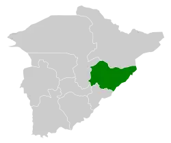 Location of Al Shinan governorate in Ha'il Region