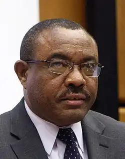 Ethiopia Hailemariam Desalegn, Prime Minister