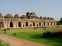 Lotus bud shaped arches at Hampi