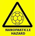 Hazard nanoparticle sign