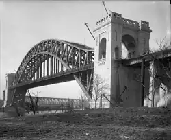 The Hell Gate Bridge, New York, shortly after its completion
