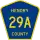 County Road 29A marker