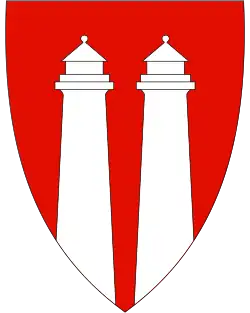 Coat of arms of Hisøy Municipality (1986-1991)
