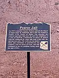 Historic Pearce Jail Sign