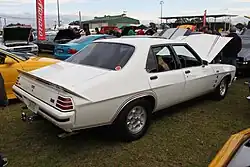 Holden GTS (with optional polycast sports wheels)