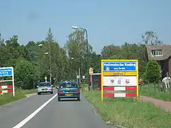 Entrance sign for Hollandsche Rading