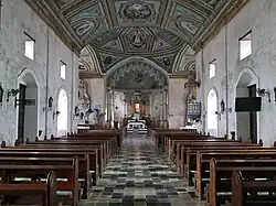 Church interior in 2023