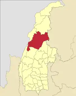 Location in Sagaing Region