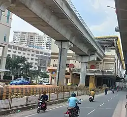 This metro station on U/C as of September 2023