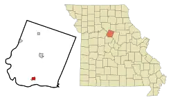 Location of Estill, MO