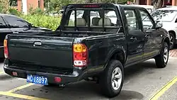 Huanghai Steed rear end