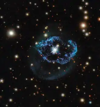 An unusual type of Planetary Nebula