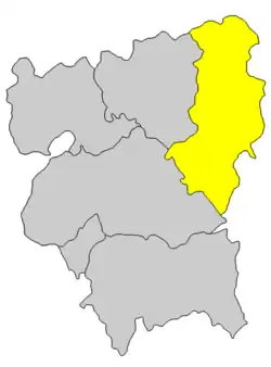 Location in Heyuan City