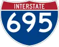 Interstate 695 marker