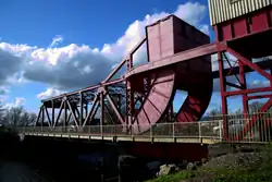 View from river bank