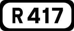 R417 road shield}}