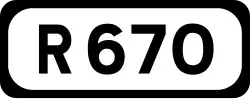R670 road shield}}