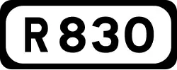 R830 road shield}}