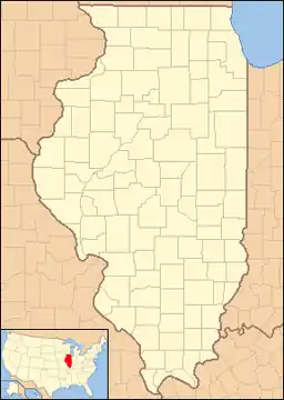 Lake Centralia is located in Illinois