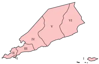 Map of the governorates