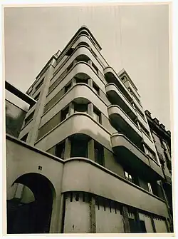 Streamlining – Rue Gramme no. 17–21 in Paris, by Marcel Chappey (1930)