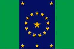 William Chauncy Langdon's Centennial Flag, 1916