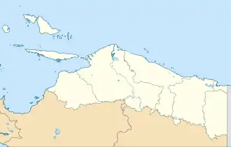 Numfor is located in Papua (province)