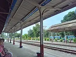 Insein Station on the Yangon Circular Railway