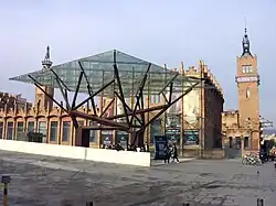 Entrance to CaixaForum Barcelona (2001)