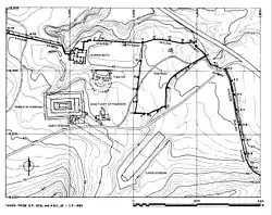 Site Plan of Sanctuary of Poseidon at Isthmia