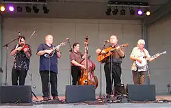 The New South performing with J. D. Crowe on August 8, 2008.