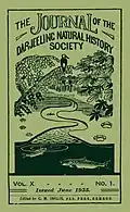 Cover of the Journal of the Darjeeling Natural History Society