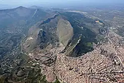Aerial view of Jaén