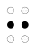 ⠒ (braille pattern dots-25)