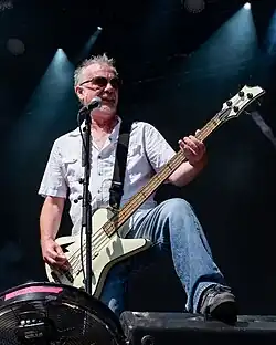 Walker performing with Carcass in 2025