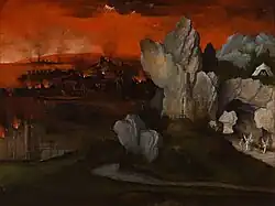 Landscape before the Destruction of Sodom and Gomorrah by Joachim Patinier