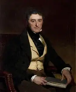 Portrait of William Sharman Crawford by John Prescott Knight